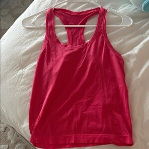 Lululemon Athletica Pink Tank Top